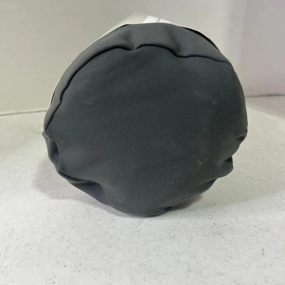 Coop Sleep Goods Adjustable Travel Pillow Charcoal Gray Neck Pillow with Bag